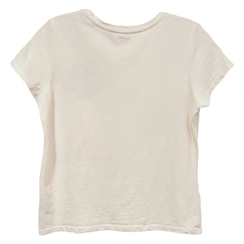 Old Navy World Peace Sign Short Sleeve Cotton T-Shirt